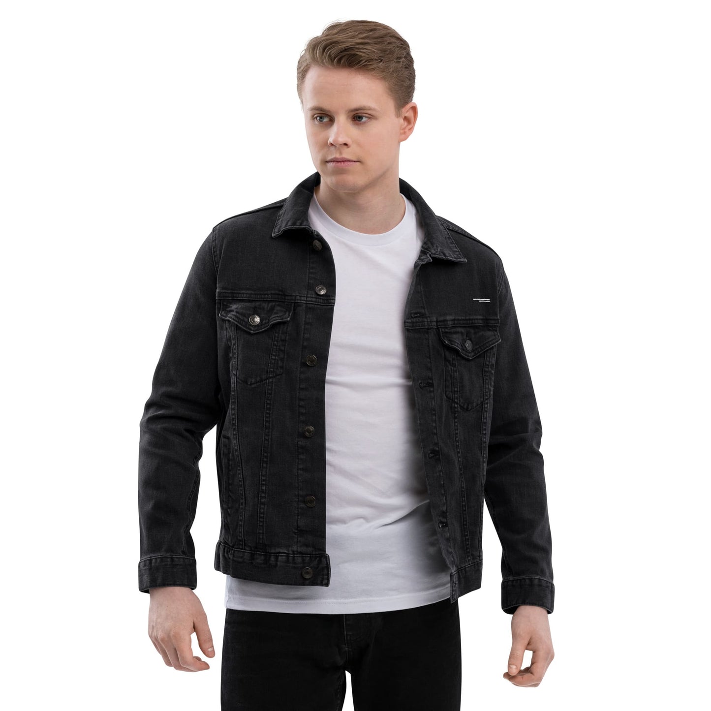 Jeans Jacke DENIM Ebenholzschwarz