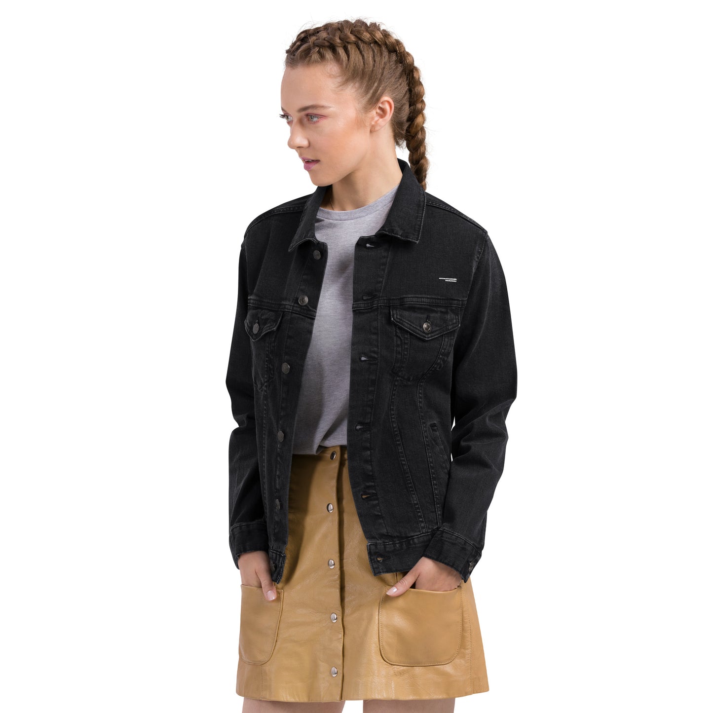 Jeans Jacke DENIM Ebenholzschwarz