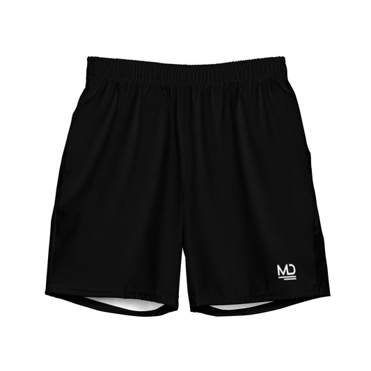 Gym, Swim &amp; Chill Shorts recycled - MD - just black